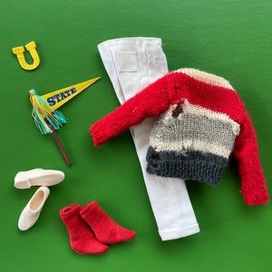 Complete Vintage Ken doll #770 “Campus Hero” outfit 1960s. Mattel.